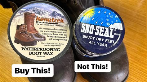 sno seal wax test|sno seal vs obenauf's.